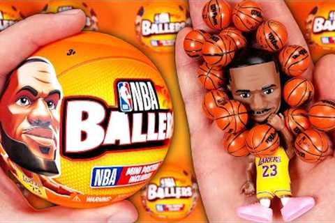 Opening The Zuru NBA Ballers - Mini Brands Basketball