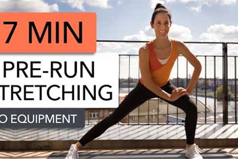 7 MIN PRE RUN STRETCHES | WARM UP BEFORE RUNNING