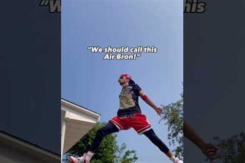 If LeBron and Jordan fused 😭🏀 The full video is on my page!! #basketball #funny #nba
