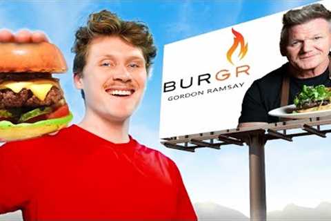 Eating at ONLY Celebrity Restaurants for 24 Hours!
