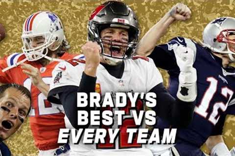Tom Brady’s Best Play vs. Every Team