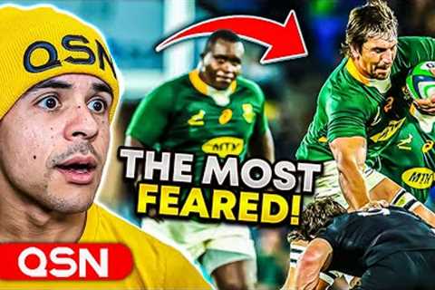 American Reacts to the MOST FEARED Rugby Team (South Africa Springboks)