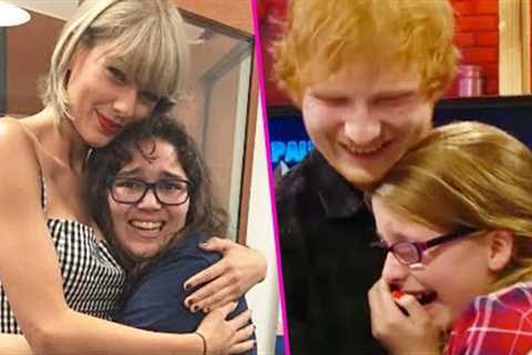 Moments When Celebrities Surprise Their Fans and Make Them Cry!