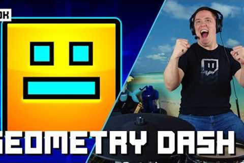 GEOMETRY DASH BY MDK ON DRUMS!