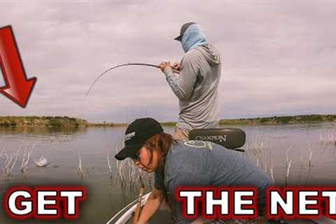 Giant Texas Bass! Fishing Lake Alan Henry