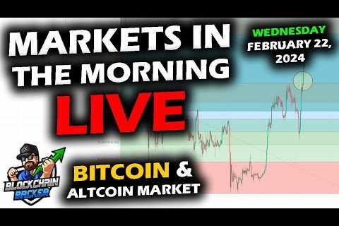 MARKETS in the MORNING, 2/22/2024, Bitcoin $51,500, AI Euphoria, Altcoins Up, Stocks Up, DXY 104