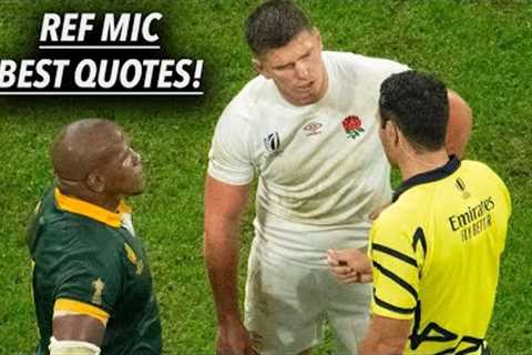 The BEST 'Ref Mic' Quotes in Rugby (Part Two)