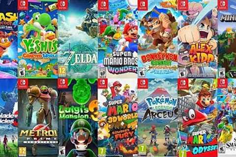 TOP 50 BEST MUST PLAY NINTENDO SWITCH GAMES IN 2024 (BEST SWITCH GAMES)