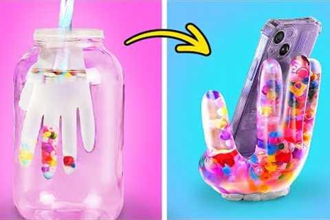 CUTE EPOXY RESIN AND 3D PEN CRAFTS || DIY Gift Ideas for Smart Parents by 123GO!