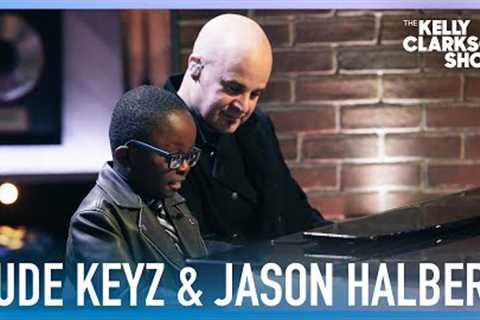 Child Music Prodigy Jude Keyz Learns Songwriting With Kelly Clarkson's Music Director Jason Halbert