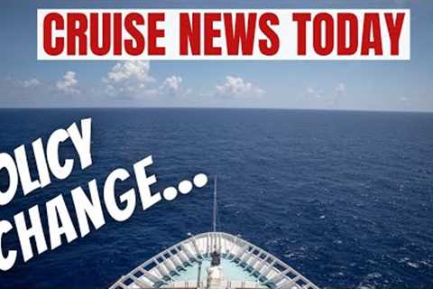 Cruise Line Policy Update Starts in March &amp; Free Port Wifi