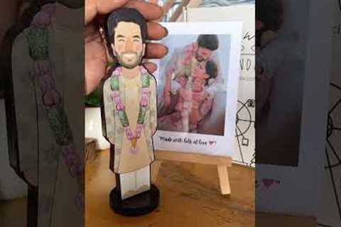 Happy Wedding Swasika &amp; Prem Jacob #personalisedgifts  #anniversary #love #couplestatus #wedding