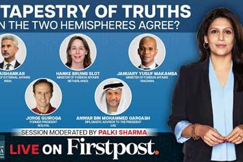 Raisina Dialogue 2024 LIVE | A Tapestry of Truths: Can the Two Hemispheres Agree? | Palki Sharma