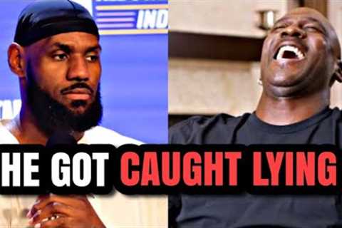 LeBron GETS CAUGHT LYING AGAIN
