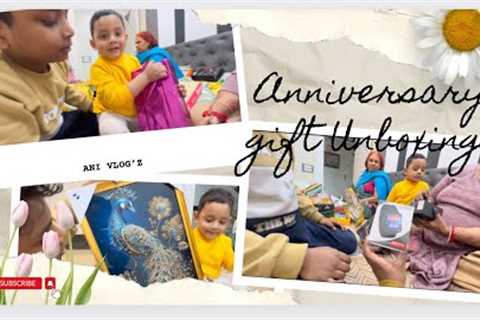 25th wedding Anniversary Gift’s Unboxing 😍