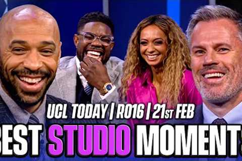 The BEST moments from UCL Today! | Richards, Henry, Abdo &amp; Carragher | RO16, 21st Feb