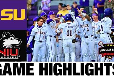 #3 LSU vs Northern Illinois Highlights | NCAA Baseball | 2024 College Baseball