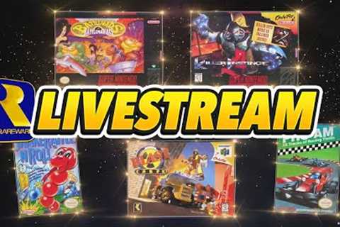 5 New Rare Games on Switch Online! - Livestream (Killer Instinct, Blast Corps, Battletoads &amp;..
