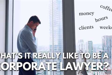 Money, hours &amp; work-life balance as a Corporate Lawyer - ASSUMPTIONS ANSWERED [ep.1]