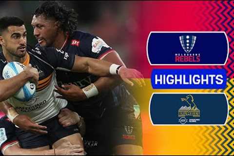 Super Rugby Pacific 2024 | Rebels v Brumbies | Round 1 Highlights
