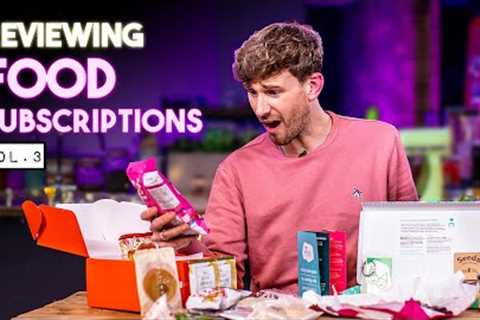 Reviewing Monthly Food Subscriptions Vol.3 | Sorted Food