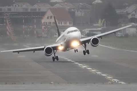 Storm Causes Plane Landing to Fail