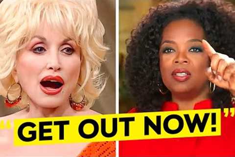 Celebrities Who PISSED Oprah Winfrey Off On Her Own Show..