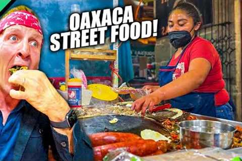 Mexico's Extreme Corn Obsession!! DAY to NIGHT Street Food in Oaxaca!