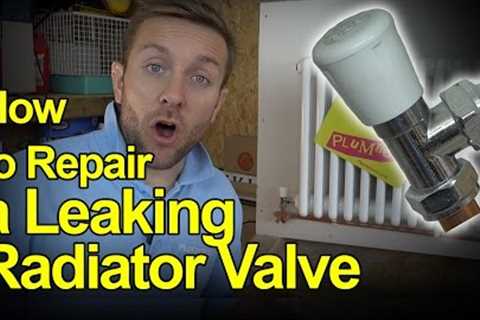 HOW TO REPAIR A LEAKING RADIATOR VALVE - Plumbing Tips