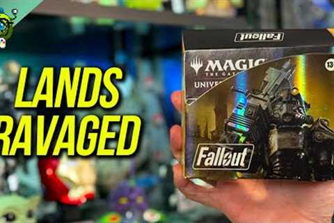 Magic: The Gathering Fallout Collector Booster Box Unboxing