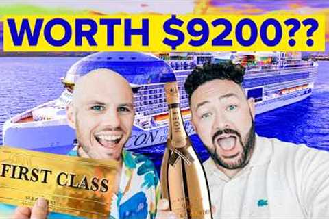 We Cruise FIRST CLASS On the Newest and Biggest Ship In the World