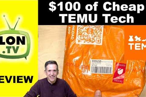 Unboxing $100 Worth of Cheap TEMU Gadgets