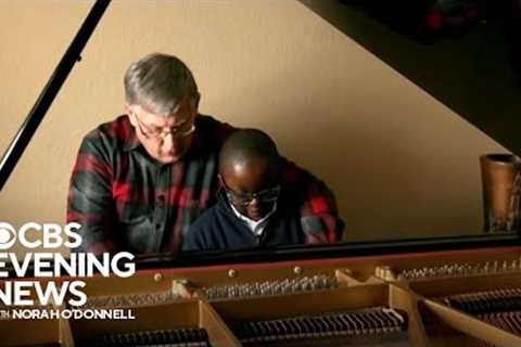 Autistic boy gifted $15,000 piano from stranger