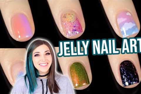 JELLY NAIL ART COMPILATION! Tutorials and Easy Tricks! || KELLI MARISSA