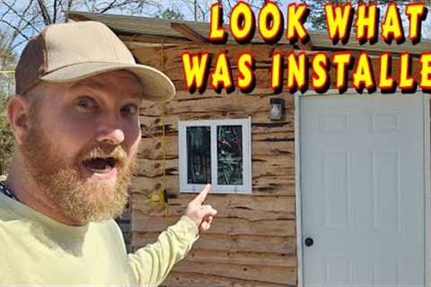 SNEAK PEEK |tiny house, homesteading, off-grid, cabin build, DIY HOW TO sawmill tractor tiny cabin