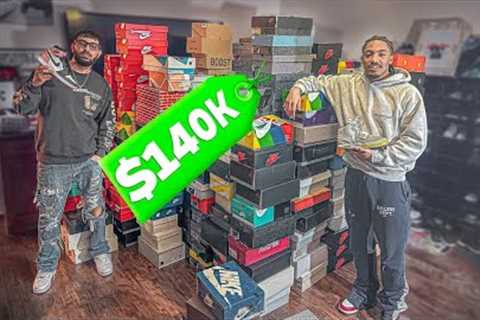 BUYING $140,000 WORTH OF SNEAKERS FROM A MILLIONAIRE!