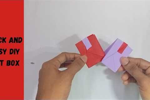 Diy gift box idea || quick and easy tutorial || how to make
