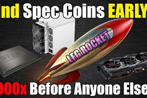 How To Find The Next 1000x SPEC COIN EARLY!!!! -