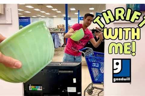 THRIFT with ME Goodwill ~ Thrift Sore HOPPING Sourcing Thrifting to RESELL ON eBay PROFIT