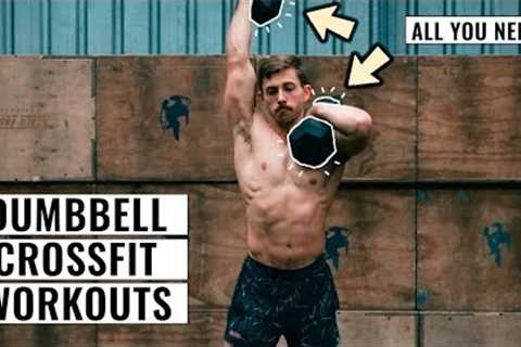 10 CrossFit® Benchmark Workouts Only Using a Dumbbell (Home Workouts)