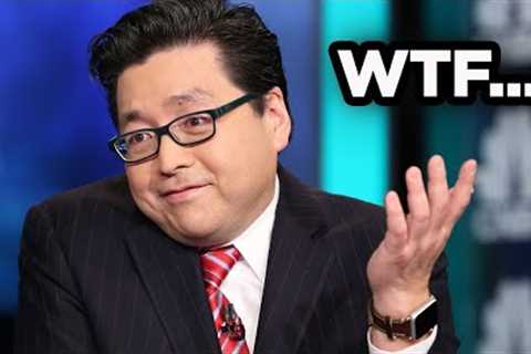 Holy Crap! Tom Lee New Stock Market Prediction is MIND-BLOWING