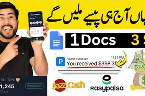 Earn $3 Per Google Docs Downloaded | Earn Money Online Without Investment 2024