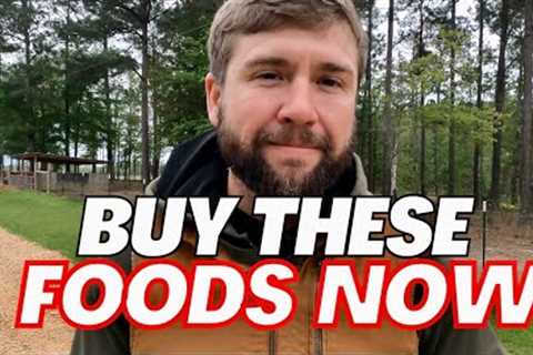 7 Food Items To Buy And Stockpile Now | Emergency FOOD Storage - Prepping Pantry