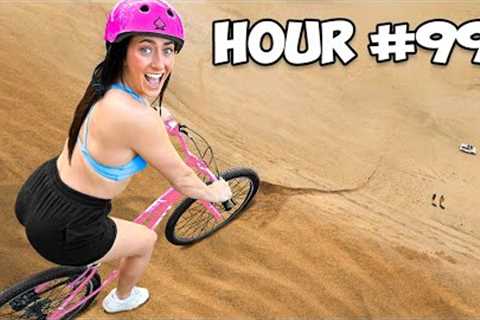 I Tried EXTREME Sports for 100 Hours!