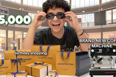 BUYING ALL MY GIRLFRIEND'S BIRTHDAY GIFTS | Shopping vlog, preparing for her birthday