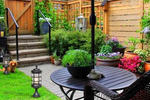 270 ideas of landscape design and furniture for a garden plot and a backyard!