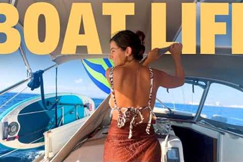BOAT LIFE - SAILING THE BALEARIC ISLANDS OF SPAIN! EP-120