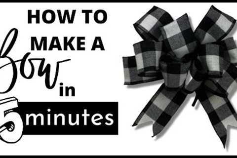 How To Make a Simple Bow