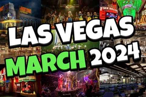 What's NEW in Las Vegas for March 2024! (Huge News Update!)