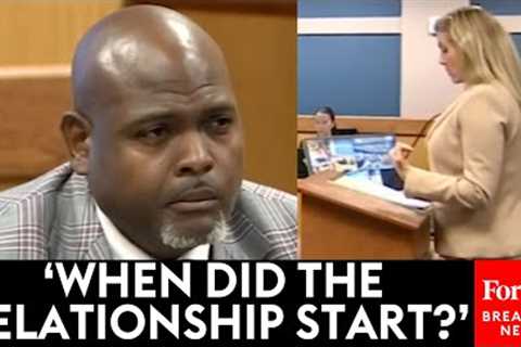 TENSE: Nathan Wade's Divorce Attorney Grilled Over When Client's Relationship With Fani Willis Began